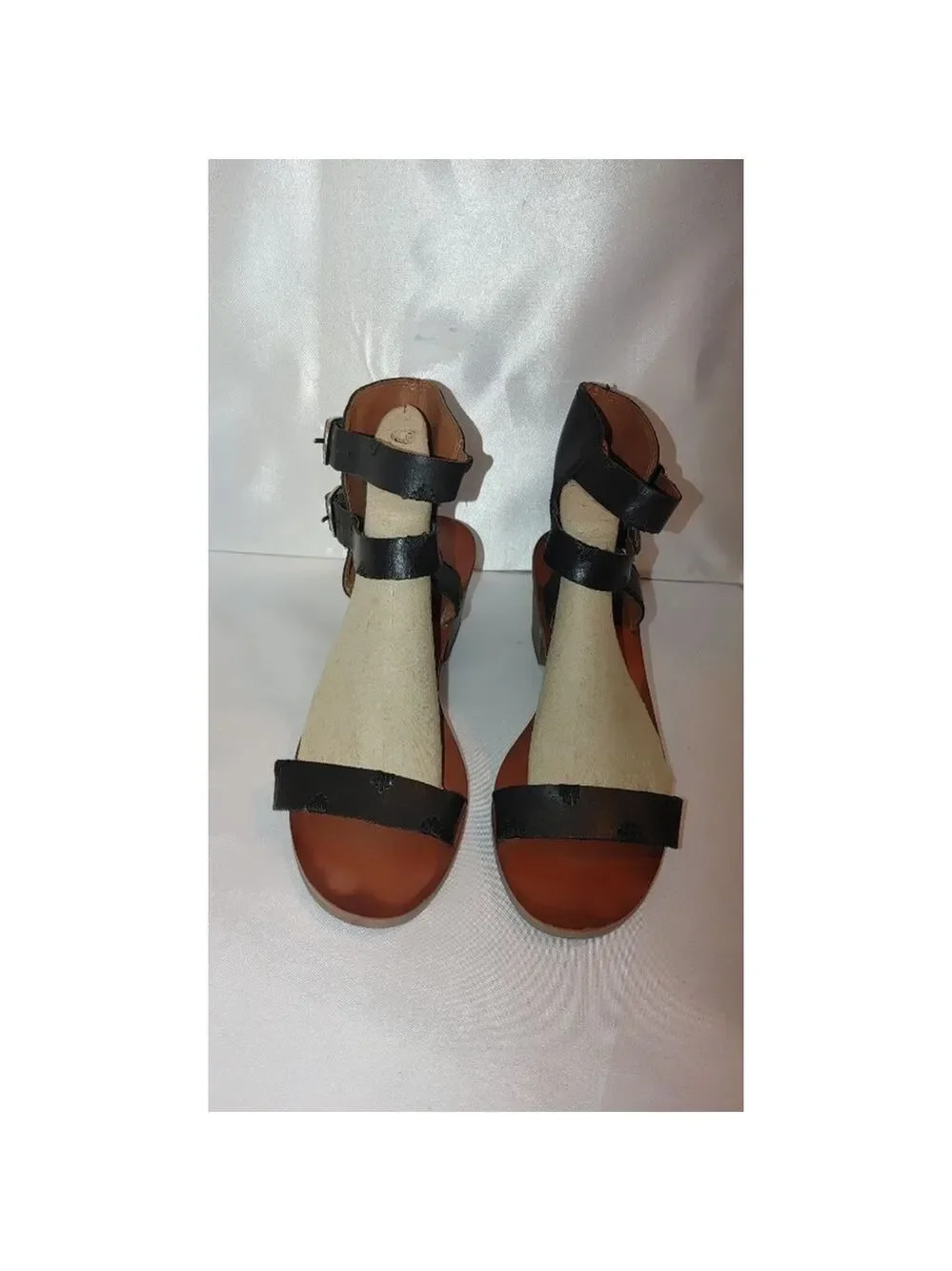 Lucky Brand Firola Leather Sandals Size 10.5